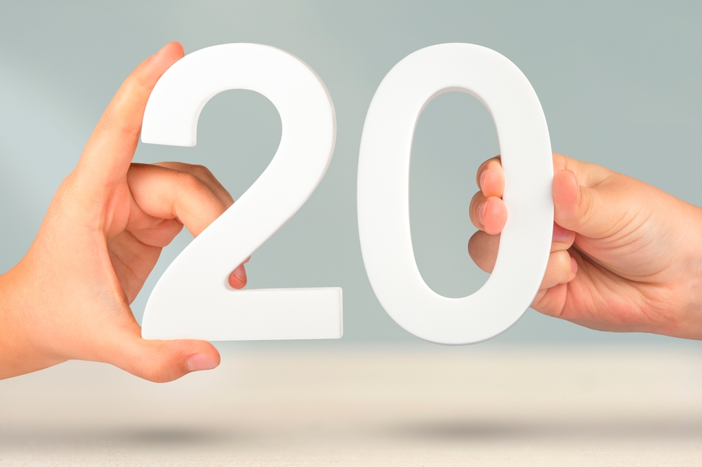 zahl 20